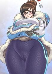 mei (overwatch) from overwatch by taka-michi