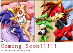 2016 anthro archie_comics ass bbmbbf bernadette_hedgehog blue_eyes canine clothing comic female fiona_fox fox fur gloves hair half-closed_eyes hedgehog inkbunny lagomorph male mammal mature_female mobius_unleashed nipples open_mouth palcomix palcomix_team preview rabbit scourge_the_hedgehog smile sonic_(series) sonic_the_hedgehog_(archie) sonic_the_hedgehog_(comics) teaser vanilla_the_rabbit video_games