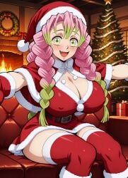 1girls ai_generated aindroidparanoid ass big_ass big_breasts big_butt breasts busty butt curvy cute demon_slayer fat_ass female female_only hair hi_res hips huge_breasts human kanroji_mitsuri kimetsu_no_yaiba large_ass large_breasts legs mitsuri_kanroji narrow_waist nipples slim_waist solo tagme thick_ass thick_thighs voluptuous waist wide_hips