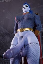 1futa 2:3 3d 3d_render ahegao balls big_breasts big_penis blue_bodysuit blue_hair blue_skin bodysuit breasts cape cosplay detailed_penis erect_penis eyeliner eyeshadow fishnet_stockings fishnets from_below futa futa_only futanari glossy_skin gold_belt homelander homelander_(cosplay) huge_cock huge_penis indoors large_breasts large_penis lipstick long_hair low_angle_view makeup muscular muscular_futanari nyl_widowmaker open_mouth overwatch overwatch_2 penis penis_focus piroguh ponytail purple_skin red_cape shiny_skin solo standing sweat sweat_drops testicles the_boys thighhighs throbbing_penis tight_bodysuit torn_clothes veins veiny_penis wide_hips widowmaker