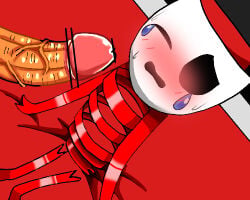 1boy1girl 1girl1boy 2d gangle_(the_amazing_digital_circus) tagme the_amazing_digital_circus