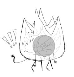bfdi bfdia boner burning coiny fire firey firey_(bfdi)