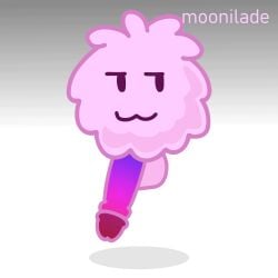 :3 balls ballsack battle_for_dream_island battle_for_dream_island_again bfb bfdi bfdia moonilade object_shows penis puffball_(bfdi) rainbow_penis