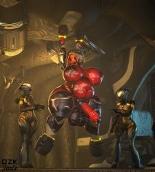 1futa 2girls 3d areolae balls_expansion bbw belly_expansion big_ass big_breasts big_penis breast_expansion breasts bubble_butt cleavage ember_(warframe) expansion female futa futanari hourglass_figure huge_ass huge_breasts huge_cock nipples overweight penis penis_expansion qzk_forte size_transformation tagme thick_thighs urethral urethral_insertion warframe weight_gain wide_hips