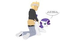 anal_sex bestiality canon_x_oc clothed_sex deadinside97 degradation equestria_girls my_little_pony_friendship_is_magic oc rarity_(mlp) zoophilia