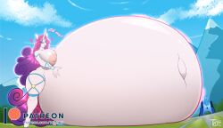 anthro breasts hasbro hyper hyper_belly macro my_little_pony pregnant princess_amore tatemil