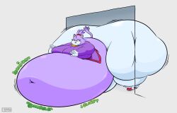 1girls anthro ass belly blaze_the_cat breasts fat feline feline feline_humanoid female female_focus female_only furry hips huge_belly hyper hyper_ass hyper_belly immobile immobilization jewel jewel_on_forehead large_ass large_belly large_breasts obese obese_female overweight overweight_female purple_fur purple_hair sega solitaryscribbles sonic_(series) sonic_the_hedgehog_(series) stomach stuck stuck_in_door thick_thighs thighs wardrobe_malfunction wide_hips yellow_eyes