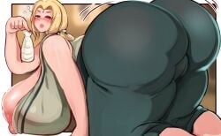 1girls ass ass big_breasts big_butt blonde_hair breasts busty curvaceous curvy curvy_body curvy_female curvy_figure female hokage huge_ass huge_breasts jinzai_5 large_ass large_breasts naruto naruto_shippuden plump plump_ass tsunade voluptuous