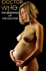 1girls blonde_female blonde_hair breeding breeding_slave celebrity doctor_who english_text fake female female_only jodie_whittaker nude_female pregnancy pregnant pregnant_belly real_person sci-fi science_fiction solo solo_female text the_doctor thirteenth_doctor