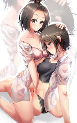 breasts highres nakatokung tagme yuri