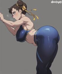 1girls ai_generated asian asian_female athletic athletic_female big_ass breasts brown_hair bubble_ass bubble_butt capcom chun-li clothed clothed_female curvy curvy_body dat_ass deecay43 fat_ass female female_focus female_only fighter fit_female huge_ass pose solo solo_female street_fighter street_fighter_alpha thick thick_ass thick_legs thick_thighs tights wide_hips