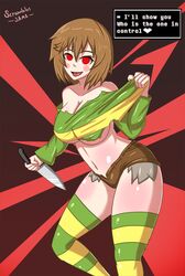 chara from undertale by fae-sama