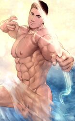 1boy bara character_request copyright_request hydaria male male_only solo_male tagme