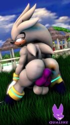 3d anal_sex animated anthro ass beach big_balls bubble_butt disembodied_penis gloves grass hedgehog looking_back looking_pleasured loop male/male no_sound offscreen_character outdoor_sex penis penis_in_ass qualske98 sega shoes silver_the_hedgehog solo_focus sonic_(series) sonic_the_hedgehog_(series) tagme veiny_penis video
