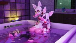 16:9 1boy 1girls 3d_(artwork) 4k absurd_res animatronic anthro arctic_fox bath bathing bathroom bathtub big_breasts binocszoomx10 blender_(artwork) blender_cycles_(artwork) breasts canid canine canis closed_eyes crumple_(binocszoomx10) cuddling digital_media_(artwork) duo fan_character female female_fox fingers five_nights_at_freddy's five_nights_at_freddy's_2 fox fox_girl furry genitals hair hi_res intraspecies looking_at_another looking_at_partner machine male male/female mammal mangle_(fnaf) naked naked_female naked_male nipples nude nude_female nude_male penis robot scottgames smile text two-tone_body vixen water wet wet_body widescreen