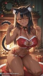hayase nagatoro from christmas by dreamyan ai