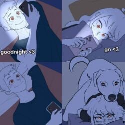 1boy 1dog 1girls animal_penis animated beautiful canine canine_on_human comic dog_girl doggy_style electricfeel female_on_feral feral feral_on_female feral_on_human feral_penetrating_human furry horny human_female human_on_feral human_penetrated loving_it mascara one_of_those_nights smoo snoo zoophilia