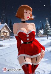 madeline fenton from christmas by naughtygirlsai