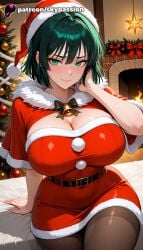 fubuki (one-punch man) from christmas by skypassion