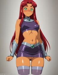 starfire from dc by xxai