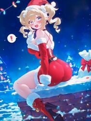 ! !! :d :o ai_generated alternate_breast_size alternate_costume alternate_hair_color alternate_hairstyle ankle_boots ass ass_focus back backless_dress backless_outfit bag barbara_(genshin_impact) bare_back bare_legs bare_shoulders bell belt black_belt black_choker blonde_hair blue_bow blue_choker blue_dress blue_footwear blue_hair blue_headwear blue_skin blue_sleeves blurry blush boots bow breasts brown_eyes chimney choker christmas christmas_lights christmas_ornaments christmas_present christmas_tree colored_skin colored_tongue cross-laced_clothes cross-laced_dress detached_sleeves dress drill_hair duel_monster earrings elbow_gloves embarrassed envelope female fireplace from_behind full_body fur-trimmed_boots fur-trimmed_dress fur-trimmed_gloves fur-trimmed_headwear fur-trimmed_sleeves fur_trim genshin_impact gift gift_bag gloves green_skin grey_hair grey_skin hair_between_eyes hair_bobbles hair_ornament hand_up hat heart high_heel_boots high_heels huge_ass jewelry large_breasts letter long_hair long_sleeves looking_at_viewer looking_back love_letter medium_breasts medium_hair microdress ministro monster_girl neck_bell on_roof open_mouth orange_eyes outdoors pantylines pencil_dress pointy_ears pom_pom_(clothes) purple_footwear purple_skin purple_tongue red_headwear ribbon ringlets sack santa_boots santa_costume santa_dress santa_hat self_upload short_dress shoulder_blades sideboob sidelocks sitting sky smile snow snowing solo spaghetti_strap speech_bubble spoken_blush spoken_exclamation_mark strapless strapless_dress surprised teeth thick_thighs thighs tight_dress tree tube_dress twin_drills twintails two_side_up upper_teeth_only wariza white_gloves white_hair white_skin yellow_eyes yellow_gloves yordle