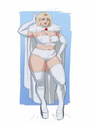 emma frost from marvel by pepedraws