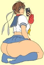 sakura kasugano from street fighter by zamboni ronni31