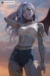 megaera (hades) from hades (game) by shrimpnsfw