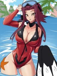 akiza izinski from yu-gi-oh! by fgsketch