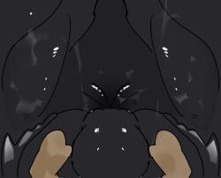 anthro anthro_only archived_source dandy's_world doma doma/ohmytoons/welpgobye/oskueu dyle_(dandy's_world) inside twisted_dyle_(dandy's_world) vore welpgobye