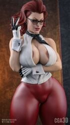 crimson viper from capcom by cga3d