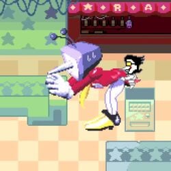 2025 2boys anal anal_penetration anal_sex better_version_at_source canonical_scene deltarune dialogue funnystring1997 gay gay_anal gay_sex height_difference larger_male larger_male_smaller_male larger_penetrated male/male penetration penile penile_penetration penis_in_ass pixel_(artwork) pixel_animation pixel_art sex shorter_male size_difference small_dom_big_sub small_penis smaller_male smaller_penetrating smaller_penetrating_bigger sound spamtenna spamton_g_spamton standing standing_sex tagme taller_male tenna_(deltarune) undertale_(series) video