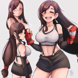 tifa lockhart from final fantasy by dilan griz