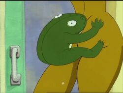 animated animated anthro deer deer_girl female frog frog_boy king_of_fools male rape sex_from_behind