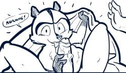 1boy anthro dreamworks dreamworks_animation english_text genitals human mammal over_the_hedge paramount_pictures penis raccoon ram_satinga rj_(over_the_hedge) text