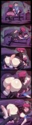 1boy 1girls aged_up armwear ass balls big_ass big_breasts big_butt big_cock big_penis bigdad breasts brother_and_sister cleavage clothing cock comic dib_membrane female footwear gaz_membrane human incest invader_zim large_ass large_boobs large_breasts large_butt large_cock large_penis legwear light-skinned_female light-skinned_male light_skin light_skinned_female male neckwear nickelodeon pale_skin penis purple_hair pussy sex shortstack sibling_incest siblings text thicc_gaz thick_thighs thighhighs thighs wristwear yellow_eyes