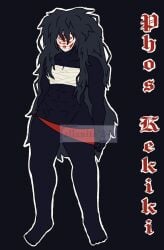 1girls artist_request binding breasts covered_crotch deepwoken feet female long_hair masked muscular roblox roblox_game robloxian source_request stomach tagme thighs vesperian_(deepwoken)