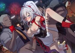 background character from honkai impact 3rd by lao meng