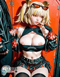1boy 1girls 2025 2d ai_assisted ai_generated alcohol alcoholic_drink alyxhub anime anime_style beer big_ass big_breasts blonde_female blonde_hair blowjob_face boobjob breasts burnice_white caucasian caucasian_female eyelashes feet female female_focus flexible front_view giant_breasts goth goth_girl gothic handjob hi_res high_resolution highres huge_ass huge_breasts kneeling looking_at_viewer male masturbation naked naked_female night nipple_slip nipples nsfw pov pov_eye_contact pov_male seducing seductive seductive_eyes seductive_gaze seductive_look seductive_mouth seductive_pose seductive_smile slightly_open_mouth smile smiling smiling_at_viewer squeezing squeezing_breasts stockings stockings_thigh_highs submissive submissive_female thick_thighs thighs tight_clothing touching_pussy viewed_from_front zenless_zone_zero