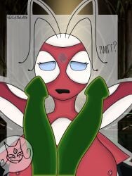 1boy 2d anthro_only big_penis blue_eyes breasts cock dick female green_penis humor kwami littlelilith male male/female miraculous:_tales_of_ladybug_and_cat_noir miraculous_ladybug plagg_(miraculous_ladybug) plagg_true_form russian_text tagme tikki_(miraculous_ladybug) tikki_true_form what_the_fuck wtf