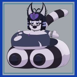 big_ass big_breasts breasts bubble_butt cleavage female furry huge_ass huge_breasts tagme thick_thighs user3345 wide_hips