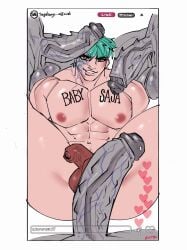 abs baby_(kpop_demon_hunters) balls big_pecs big_penis completely_nude demon erect_penis erection gangbang gay kamaz0tz kpop_demon_hunters livestream male male_focus male_only multiple_boys multiple_males multiple_penises muscular muscular_male netflix nipples nude nude_male pecs penis penis_size_difference saja_boys spread_legs submissive submissive_male veiny_penis yaoi