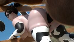 3d asian asian_female bbw blizzard_entertainment bloggerman bouncing_ass bouncing_breasts chubby cow_girl cow_print equine glasses horse horse_penis horsecock large_insertion large_penis mei_(overwatch) no_sound overwatch overwatch_2 prolapse prolapsed_cervix prolapsed_pussy sex tagme vaginal_penetration vaginal_penetration vaginal_sex video video_game_character video_games voluptuous voluptuous_female zoophilia zoophilia