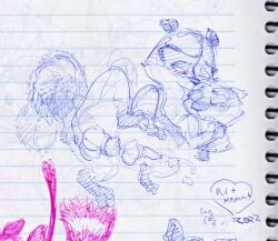 2boys anal anal_sex anthro dreamworks dreamworks_animation gay hammy_(over_the_hedge) male male/male male_only over_the_hedge paramount_pictures raccoon ram_satinga rj_(over_the_hedge) sketch text yaoi