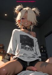 ai_generated anal anal_sex balls cowgirl_position femboy meybekity otoko_no_ko penis trap yaoi