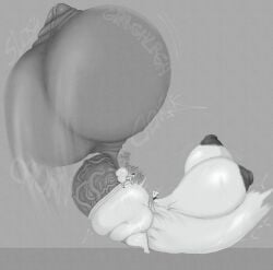 7w7 ahegao anal backsack balls breasts duo female female_penetrated femboy furry hyper_ass hyper_balls hyper_boobs hyper_bulge hyper_genitalia hyper_penis hyper_thighs hyper_throb hyper_vein hyper_violation male penis plap rape_slave raped samueld59 text throbbing_penis uwu violation
