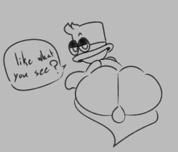 1boy 2025 anthro anthro_only asking_for_it asking_viewer ass_bigger_than_head ass_focus balls ballsack bedroom_eyes beetlebot big_ass big_butt boy bubble_ass bubble_butt butt_focus cappy_(mario) dialogue english english_dialogue english_text gay gay_male genitals ghost ghost_boy ghost_tail hair_tuft hat huge_ass huge_butt humanoid humanoid_genitalia looking_at_viewer looking_back looking_back_at_viewer male male_focus male_only mario_(series) monochrome no_humans no_legs non-human non-human_only solo solo_male submissive submissive_male super_mario_odyssey tagme whore_eyes