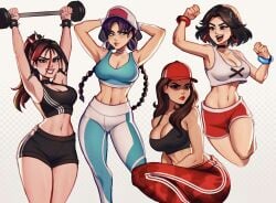 evie_(fortnite) fortnite helsie_(fortnite) magaska19 ruby_(fortnite)