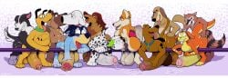 all_dogs_go_to_heaven anthro australian_cattle_dog bandit_heeler big_balls big_penis bluey_(series) border_collie brian_griffin bullet_(paradise_pd) canid canine canis chikiota crossover daxter disney domestic_dog don_bluth dukey family_guy feral foreskin from_behind_position genitals german_shepherd group guardians_of_the_galaxy hanna-barbera hi_res huge_balls huge_cock humanoid_penis hyper hyper_genitalia hyper_penis itchy_itchiford jak_and_daxter male male/male male_only mammal marvel mr._pickles mustelid naughty_dog oral ottsel paradise_pd penis pluto_(disney) precum procyonid raccoon rocket_raccoon scooby-doo scooby-doo_(character) sex sony_corporation sony_interactive_entertainment uncircumcised video_games