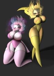 1girls anthro anthrofied ass breasts breasts female flora_fauna plant plant_girl plant_humanoid plantie plants_vs._zombies plants_vs_zombies popcap_games pussy royal_hypno_flower shen_chao_weibo sunflower_(pvz) sunflower_queen_(pvz)